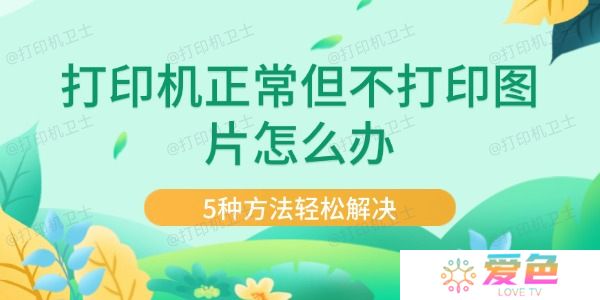 打印机正常但不打印图片怎么办 5种方法轻松解决