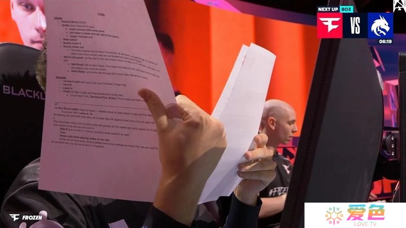 BLAST导播无意泄露FaZe战术手册内容