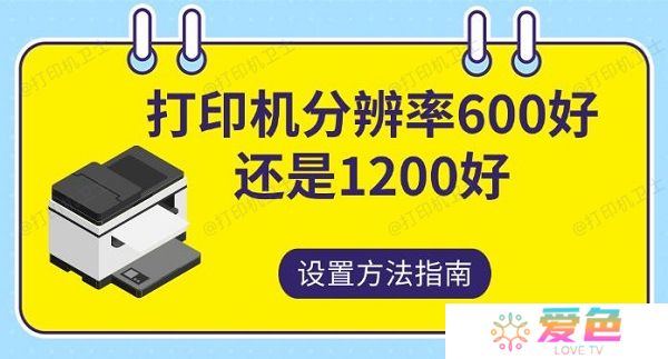 打印机分辨率600好还是1200 好设置方法指南