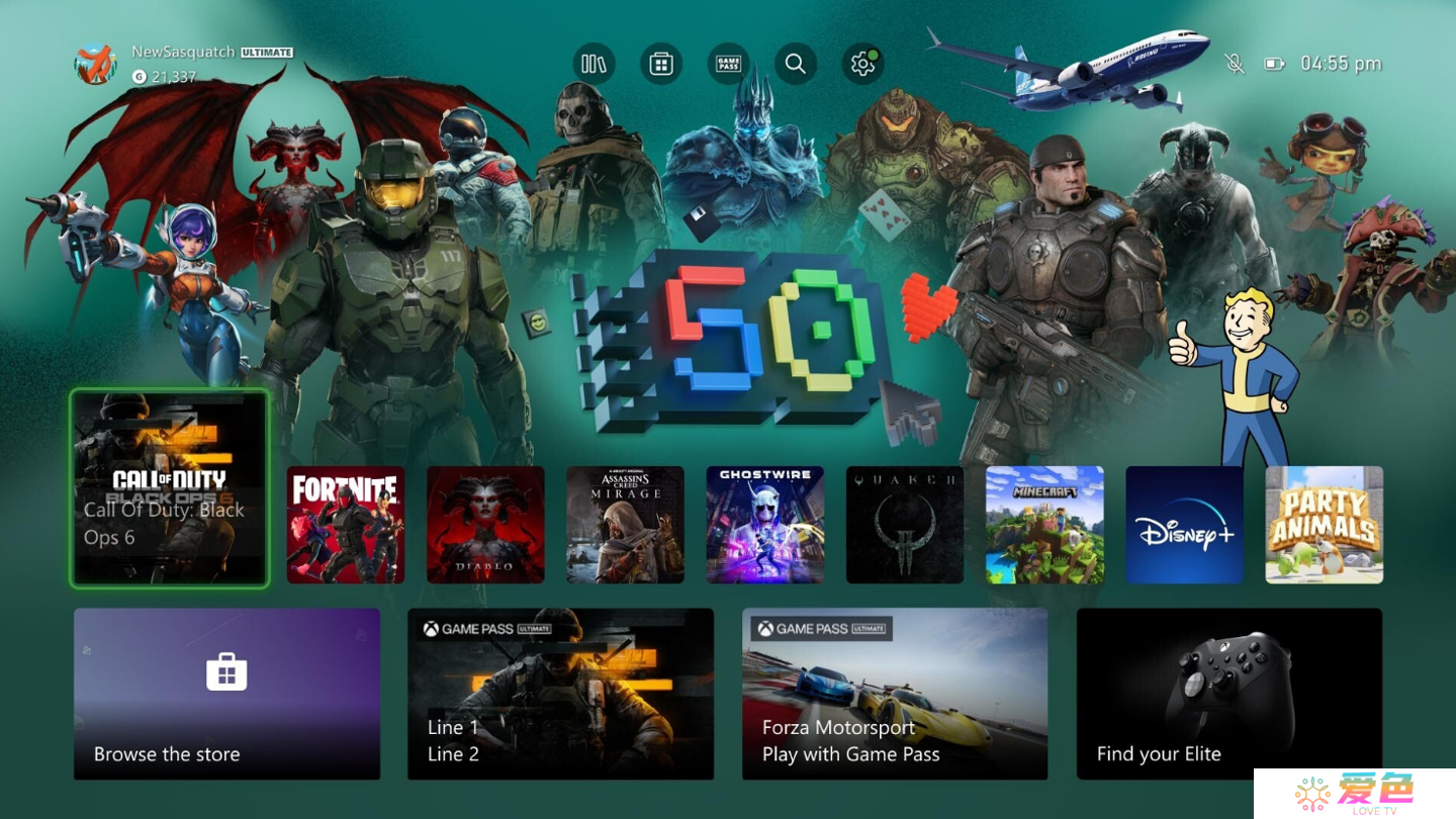 新动态背景、主题等亮相，Xbox 庆祝微软成立 50 周年
