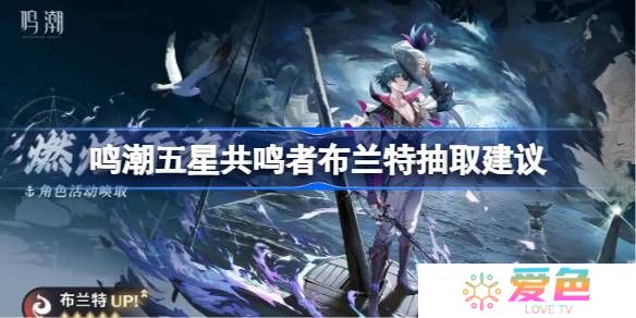 鸣潮五星共鸣者布兰特抽取建议-鸣潮五星共鸣者布兰特要不要抽