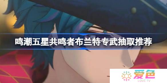 鸣潮五星共鸣者布兰特专武抽取推荐-鸣潮五星共鸣者布兰特专武是否值得入手