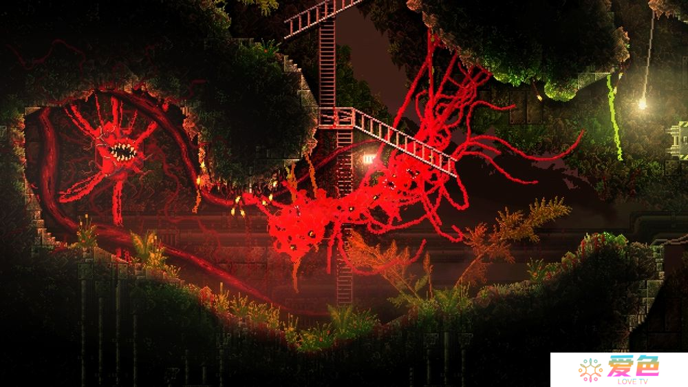 《红怪 Carrion》手机版开放预先注册 10月31日正式上线 化身异形触手生物吞噬人类