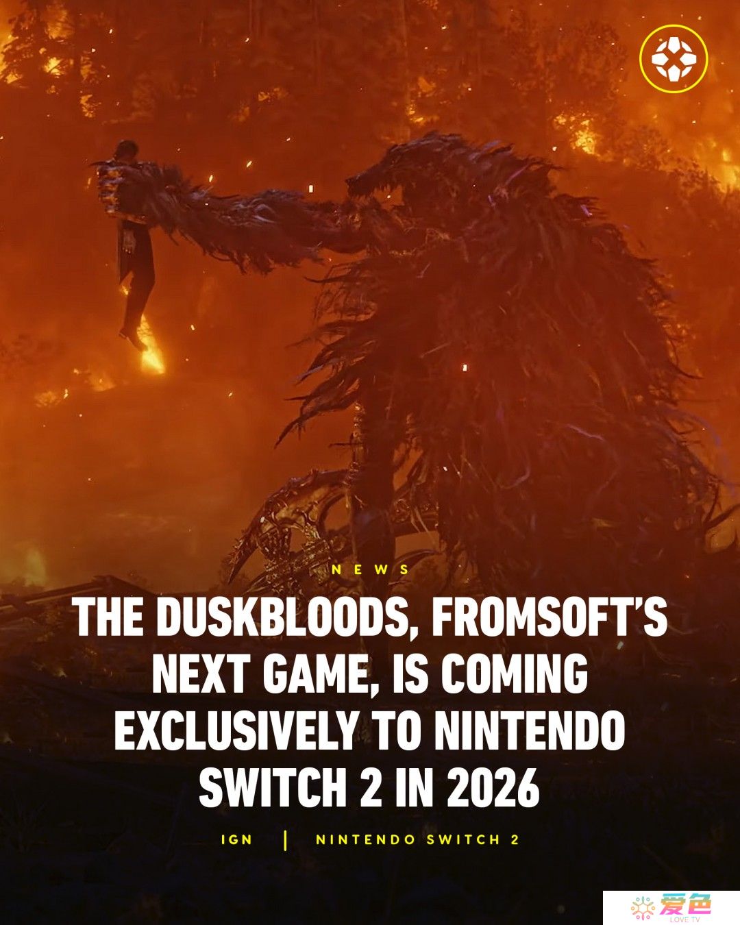 宫崎英高新作《The Duskbloods》公布 Switch 2独占
