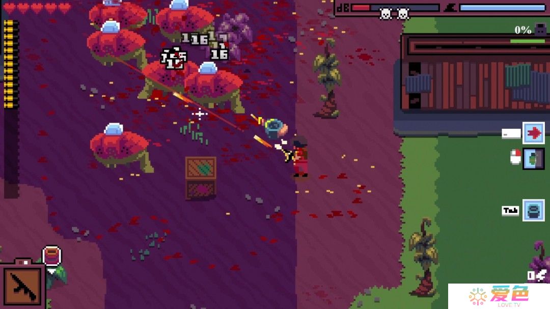 俯视角射击塔防游戏《Obliterator-X》Steam页面 内发售