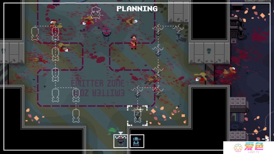 俯视角射击塔防游戏《Obliterator-X》Steam页面 内发售