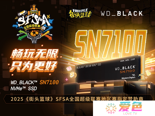 WD_BLACK助力《街头篮球》SFSA全国超级联赛-