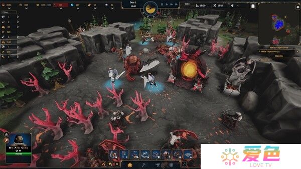 《黑暗之秋》5月登陆Steam 英雄角色扮演城市建造