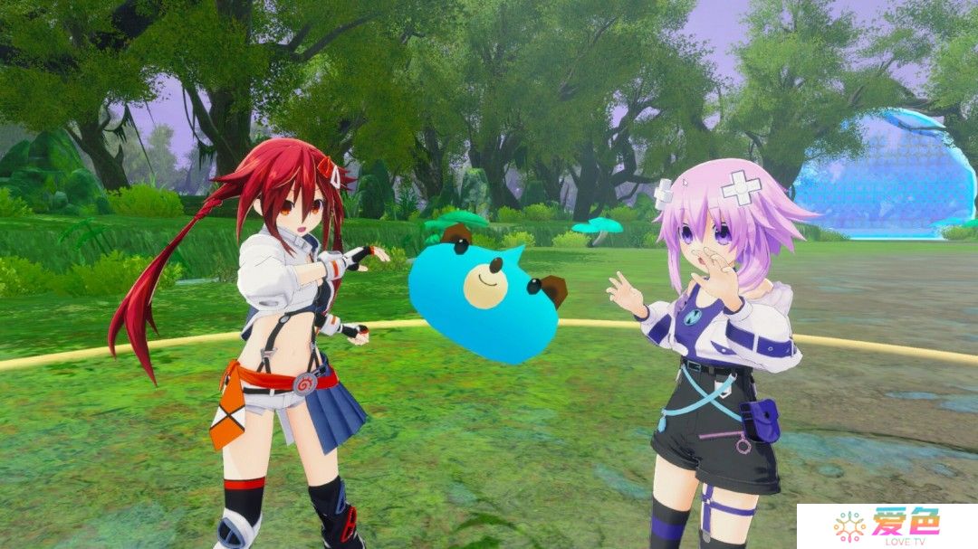《爆走次元海王星VS巨神史莱犬》Steam页面 发售日待定