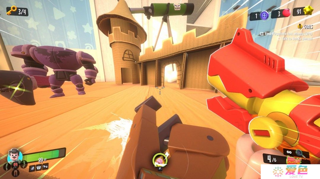 射击游戏《积木爆射英雄》Steam页面 发售日待定