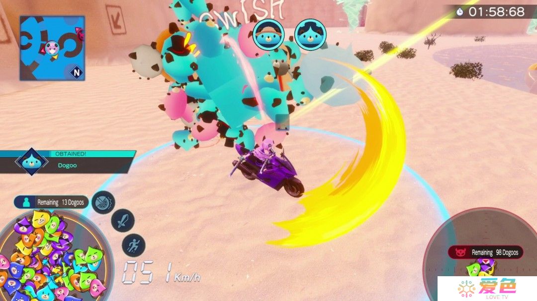 《爆走次元海王星VS巨神史莱犬》Steam页面 发售日待定