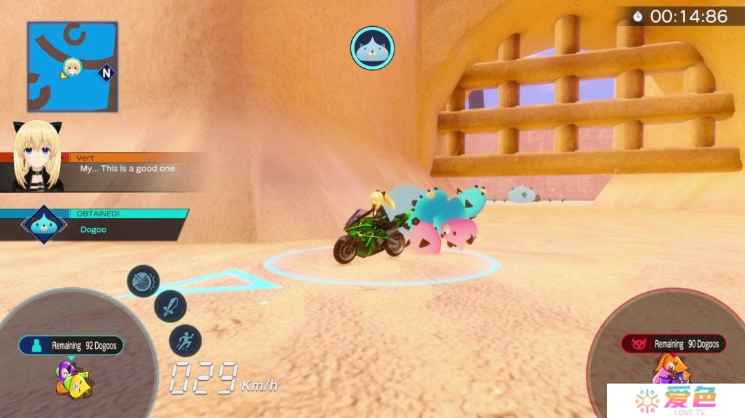 《爆走次元海王星VS巨神史莱犬》Steam页面 发售日待定