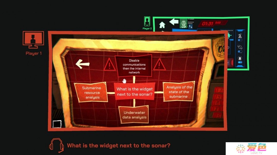 双人合作解谜冒险游戏《双人大逃脱：失落的潜艇》Steam页面 年内发售