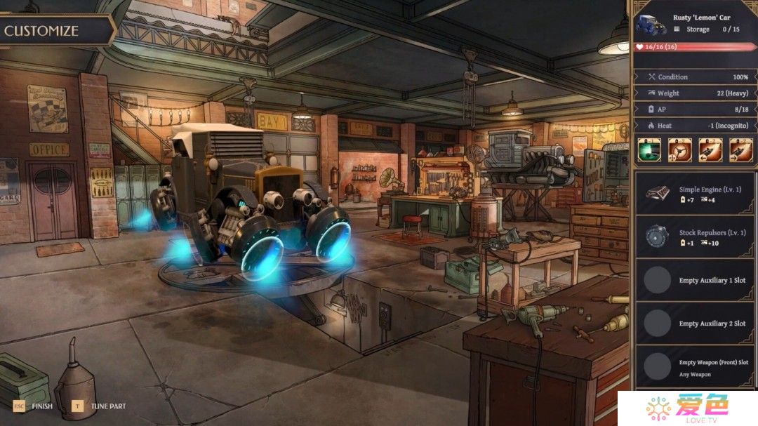 叙事驱动角色扮演游戏《Aether & Iron》Steam页面开放 年内发售