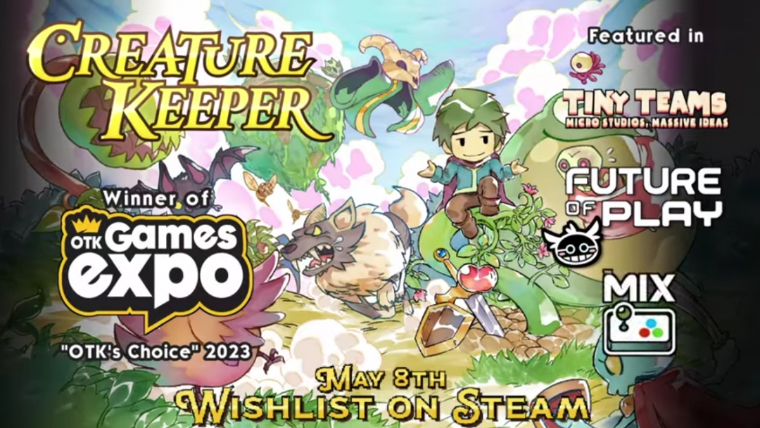 《Creature Keeper》PC版将于5月8日发售 NS版本在计划中