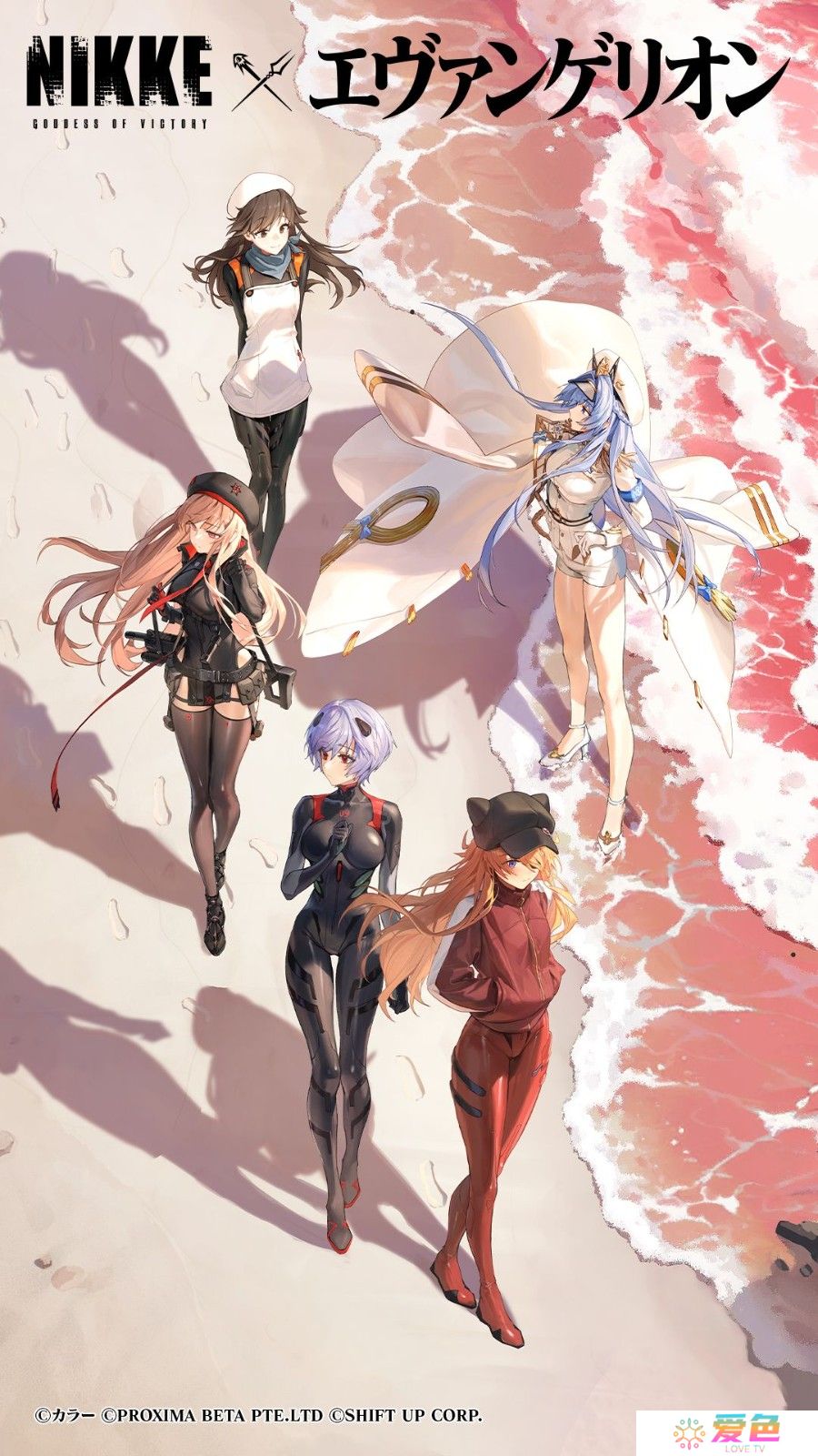《妮姬：胜利女神》联动EVA第二弹壁纸 妹子曲线毕露