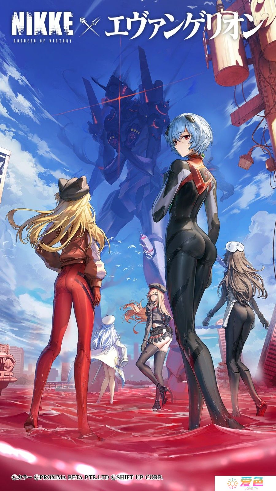 《妮姬：胜利女神》联动EVA第二弹壁纸 妹子曲线毕露