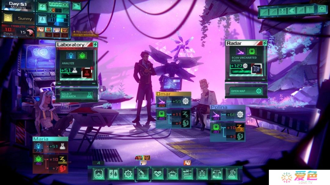 回合制生存管理游戏《Dead in Antares》Steam页面开放 年内发售
