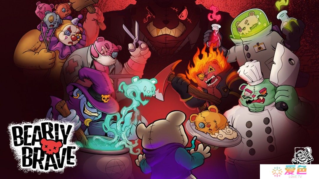 Roguelike卡牌构筑游戏《Bearly Brave》Steam页面 年内发售