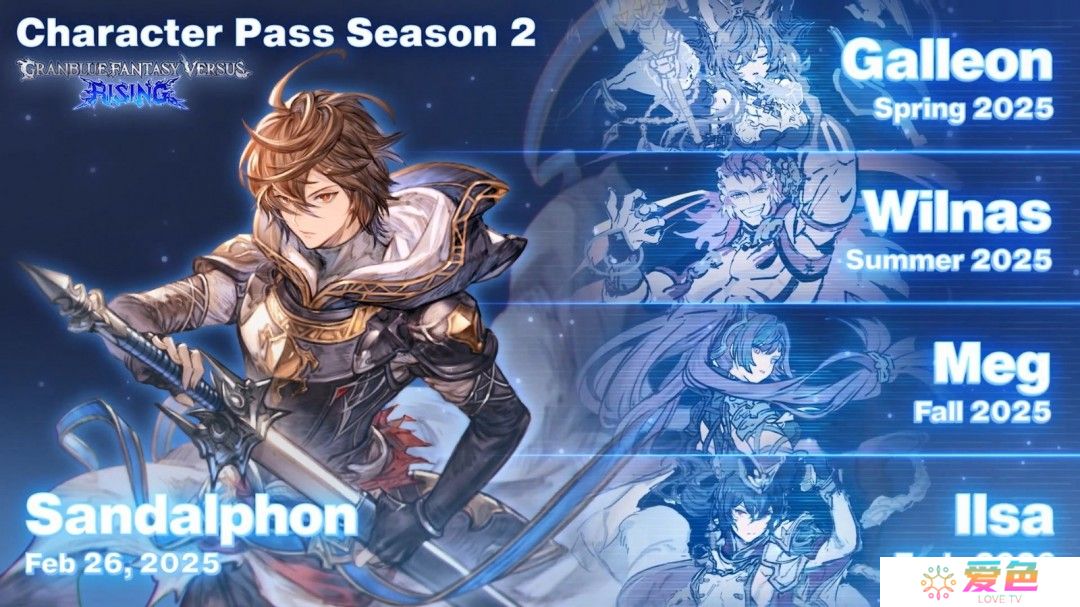 《碧蓝幻想Versus：崛起》季票2公布 首个角色2月26日上线