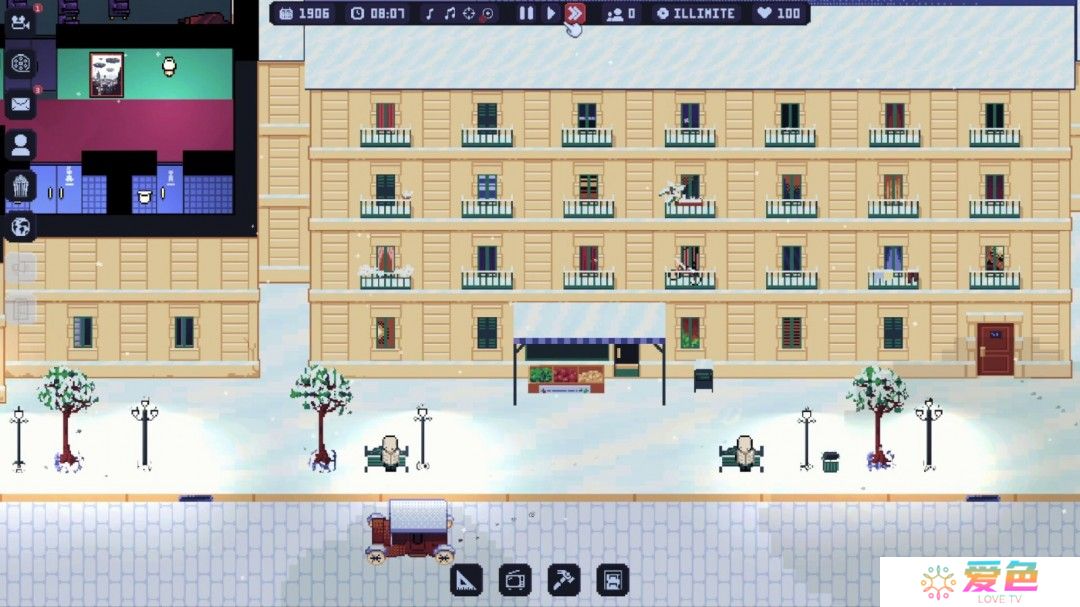 像素风影院管理游戏《Cinema Theater Tycoon》Steam页面 发售日待定