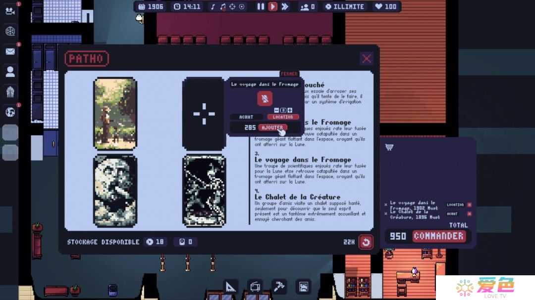 像素风影院管理游戏《Cinema Theater Tycoon》Steam页面 发售日待定