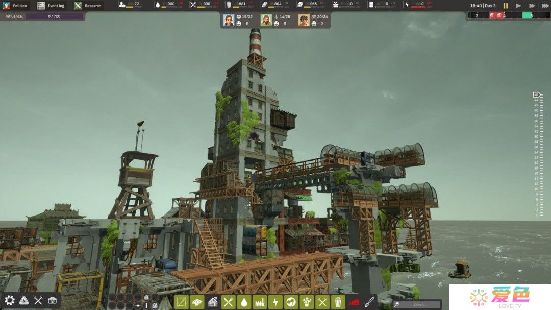 后末世主题城市建造游戏《终落之城》Steam页面开放 年内发售