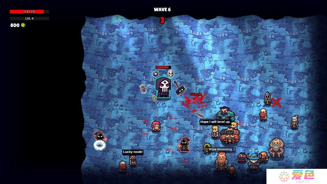 竞技场Roguelike游戏《Noobs Are Coming》Steam页面开放 明年发售