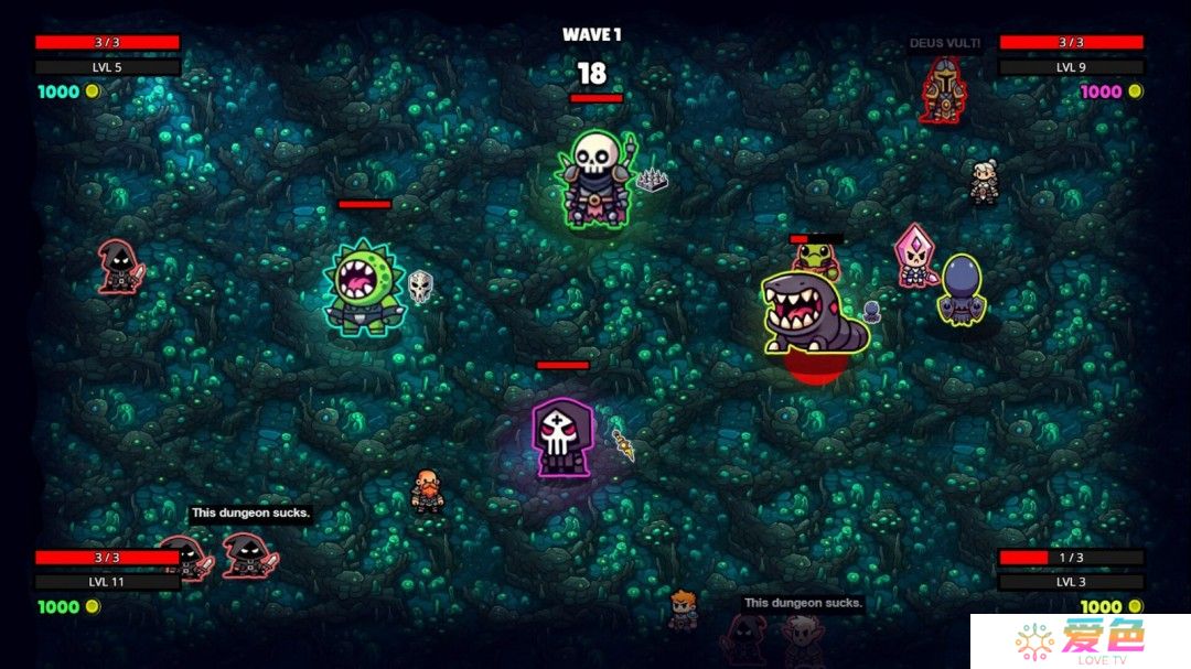 竞技场Roguelike游戏《Noobs Are Coming》Steam页面开放 明年发售
