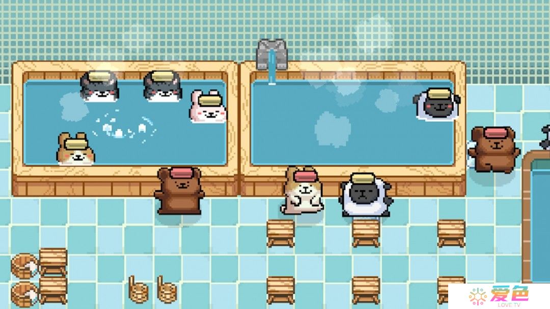 模拟游戏《动物温泉》Steam页面上线 明年发售