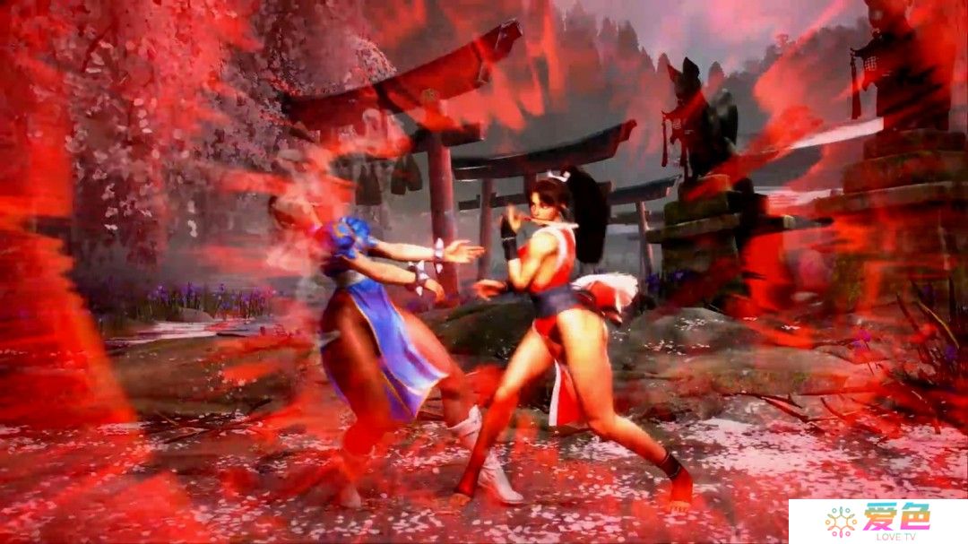 《街头霸王6》不知火舞新预告 性感女忍大战春丽