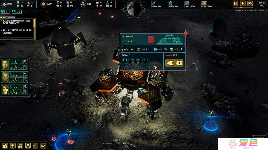 太空生存策略游戏《暗月》现已在Steam开启测试 所有玩家均可参与