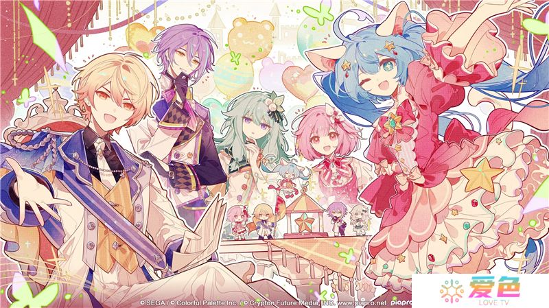 初音未来缤纷舞**占曲目一览