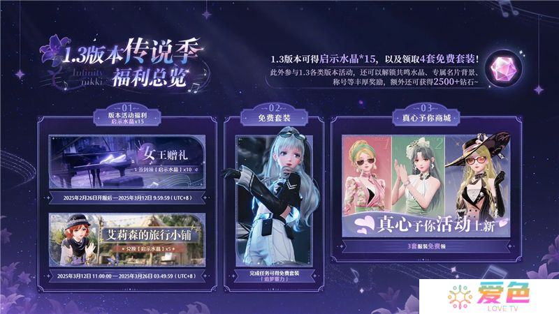 无限暖暖1.3版本服装一览-无限暖暖1.3版本服装有哪些